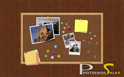 Шаблоны для фотошопа - Стенд